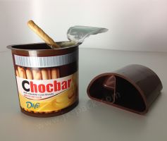 半月(yuè)形蘸醬餅幹杯-H80